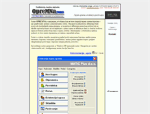 Tablet Screenshot of opremna.inter-biz.hr